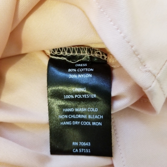 Sienastudio Pink White Lace Overlay Sleeveless Midi Dress Size 14 Soft Girl - Picture 4 of 9